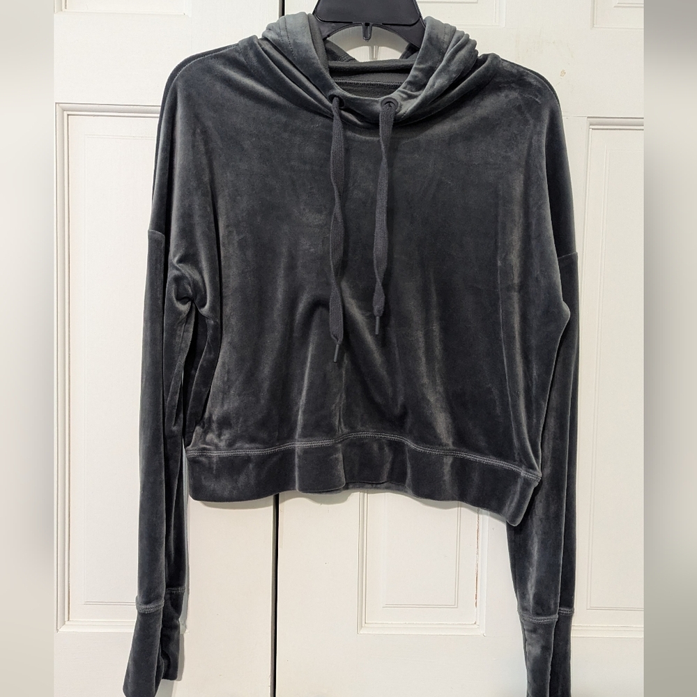 Aerie Velvet Long Sleeve Shirt